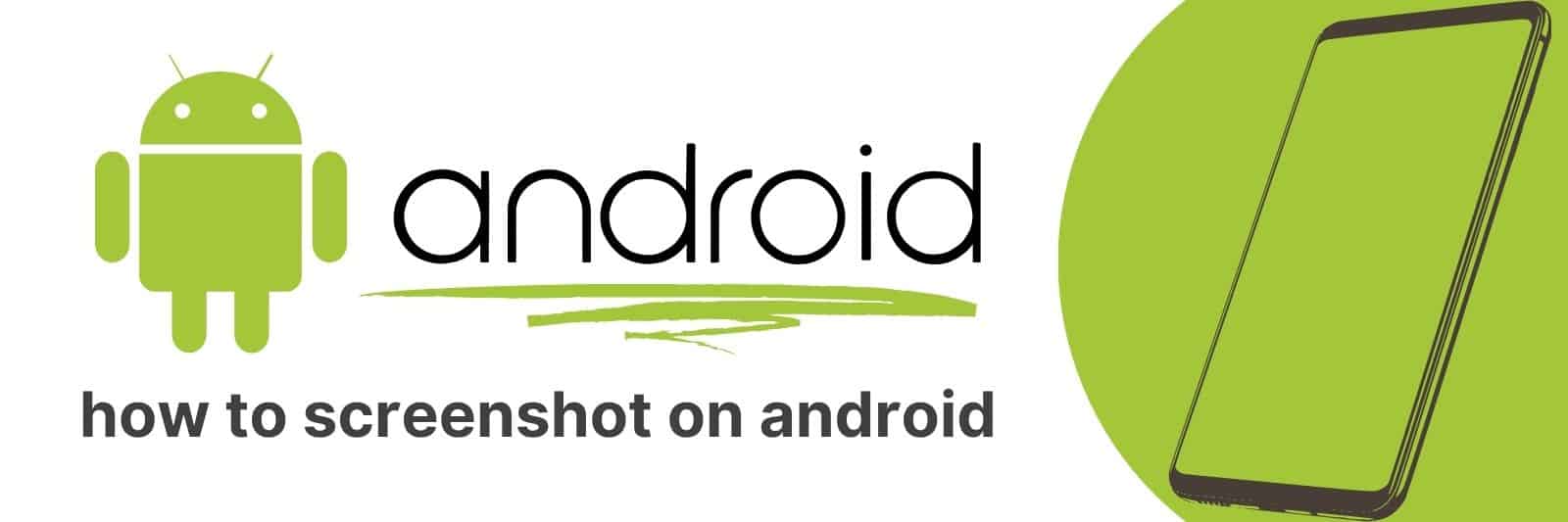 how to screenshot on android
