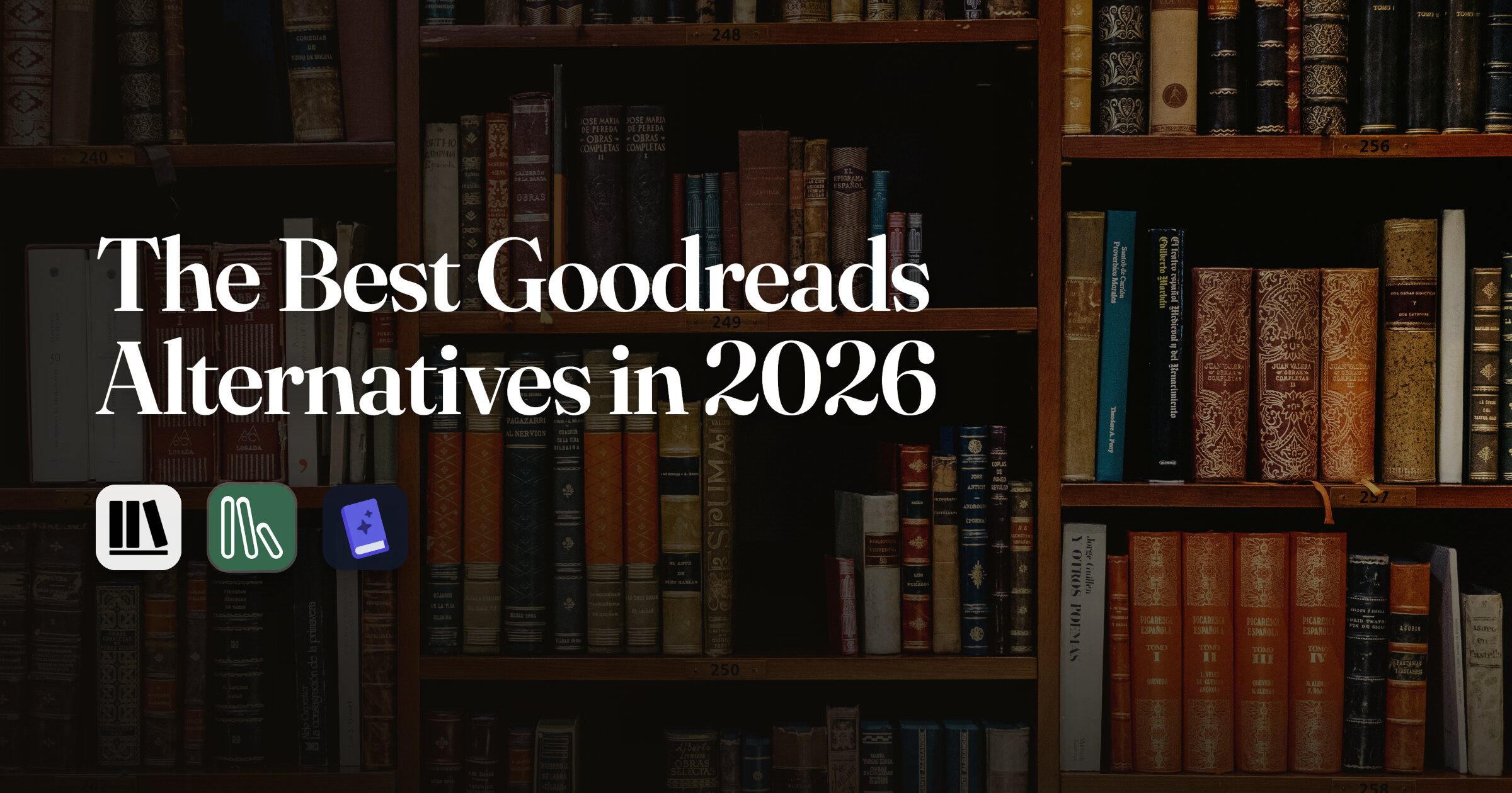 goodreads alternatives